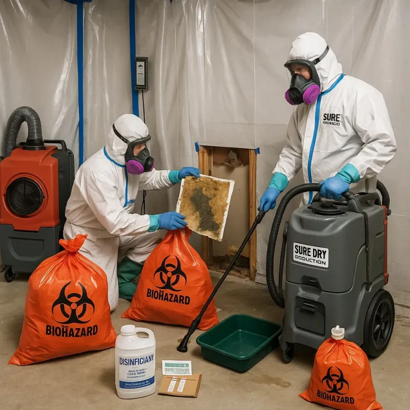 Contaminated Water Handling Protocols process in Green Valley, CA